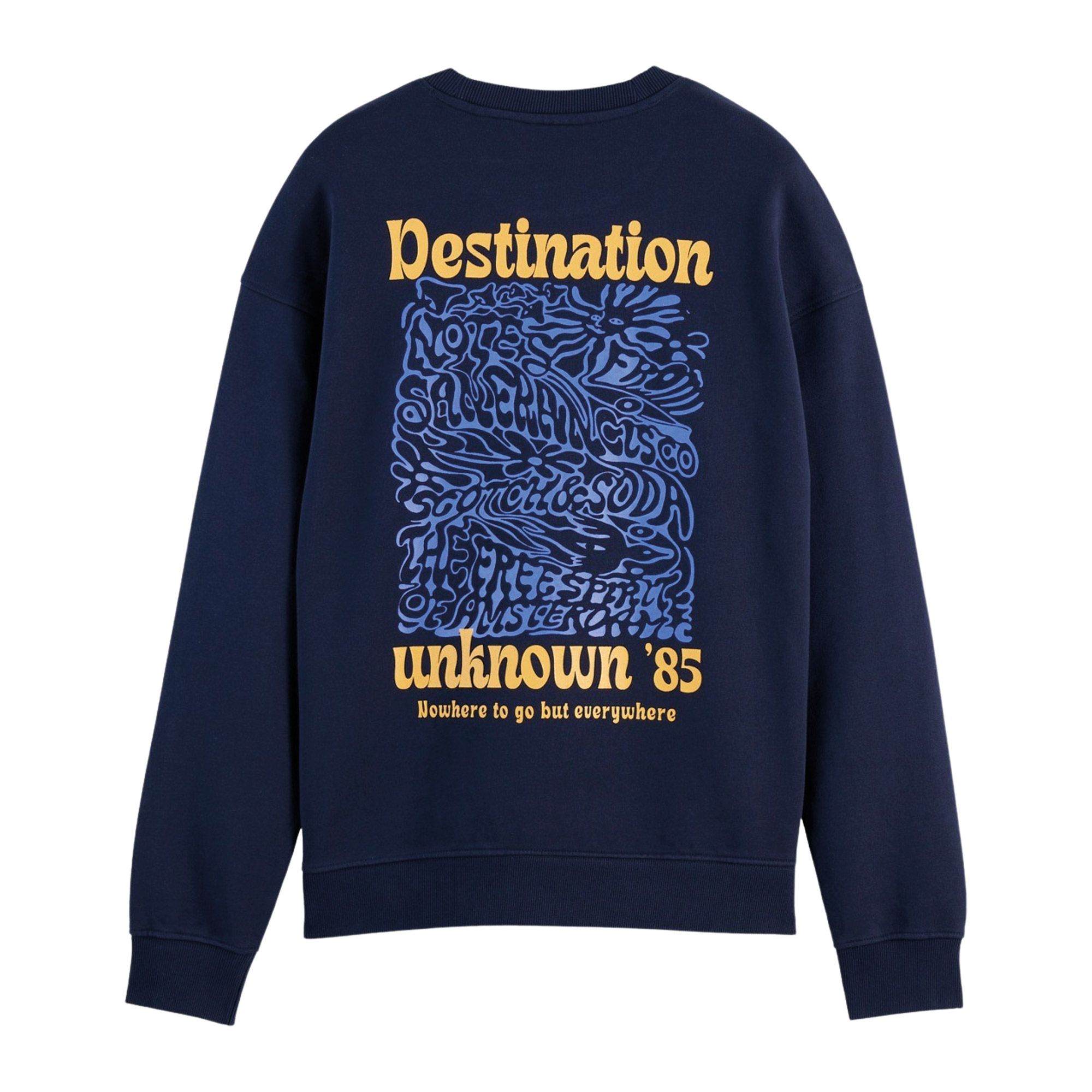 Scotch & Soda Front Back Artwork Sweater Men | Plutosport